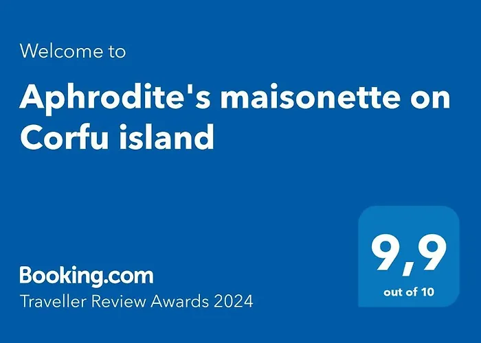 Aphrodite's Maisonette On Corfu Island Appartement *